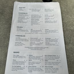 Menu Menu