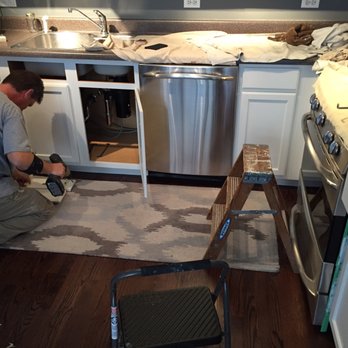 Cook's Kitchen Cabinet Refinishing - Installing the new hardware - Refinishing Services Near Me - Brookfield, Illinois