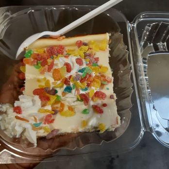 Tanjee Bakes - Fruity pebbles cheesecake bar...Soo deliciously rich!!!... - Desserts Near Me