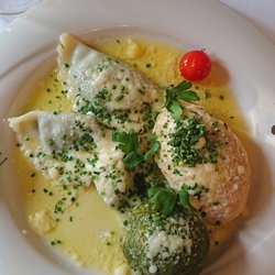 Restaurant Gasthof Walzl - Schmankerlteller mit  Kasnocken, Spinatknödel & Schlutzkrapfen