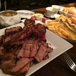 Porterhouse in slices Porterhouse in slices