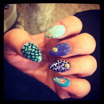 Picasso Spa & Nails - Mermaid nails! - Day Spas Near Me - Roseville, California Picasso Spa & Nails - Mermaid nails! - Day Spas Near Me - Roseville, California