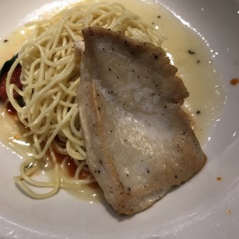 Bazille at Nordstrom - Chicken with angel hair pasta.  Pretty good! - New American Near Me - Austin, Texas