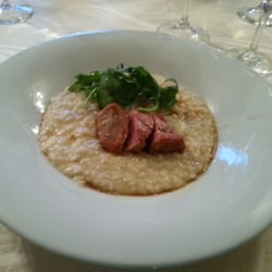 Al Terrazzo - Risotto with martini and tuna. Delish!