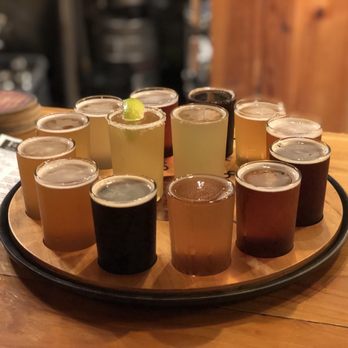 Far Gohn Brewing Company​ - The flight of all their beers - Breweries Near Me - Culpeper, Virginia