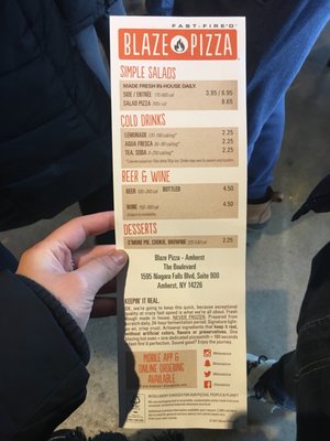 Menu photo 5 Blaze Pizza Amherst, NY Menu photo 5 Blaze Pizza Amherst, NY