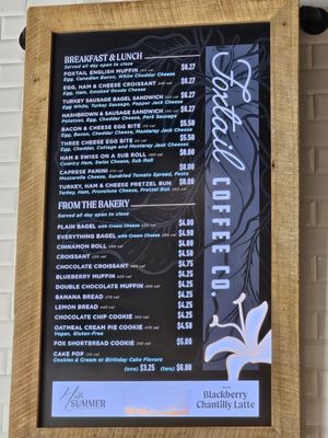 Menu photo 1 Foxtail Coffee - ICOT Center Clearwater, FL Menu photo 1 Foxtail Coffee - ICOT Center Clearwater, FL