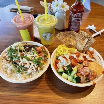 Original ChopShop - Chop-Chicken & Hot Honey Chicken bowl. - New American Near Me - Houston, Texas Original ChopShop - Chop-Chicken & Hot Honey Chicken bowl. - New American Near Me - Houston, Texas