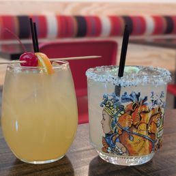 Sangria and margarita Sangria and margarita
