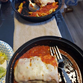 Paisano's Restaurant - Deliciousness. Chicken parm up top and homemade lasagna below. - Italian Near Me - Rutherford, New Jersey Paisano's Restaurant - Deliciousness. Chicken parm up top and homemade lasagna below. - Italian Near Me - Rutherford, New Jersey