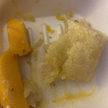Thai Kitchen - Sticky rice 53. Mango and Sticky Rice with a short brown hair. - Thai Near Me - Centreville, Virginia Thai Kitchen - Sticky rice 53. Mango and Sticky Rice with a short brown hair. - Thai Near Me - Centreville, Virginia