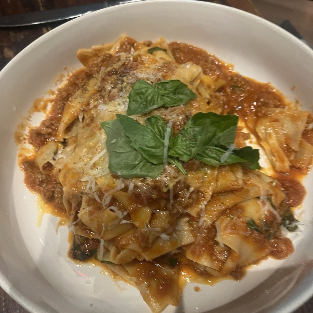 Sovana Bistro - Wild Boar Bolognese with fresh Tagalatelle Pasta - Mediterranean Near Me - East Marlborough, Pennsylvania Sovana Bistro - Wild Boar Bolognese with fresh Tagalatelle Pasta - Mediterranean Near Me - East Marlborough, Pennsylvania