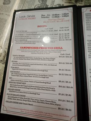 Menu photo 1 The Trestle Conway, SC Menu photo 1 The Trestle Conway, SC