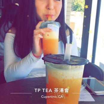 TP Tea - Via friend's snapchat--two passion fruit teas! High-intensity fruit flavor, yum! - Bubble Tea Near Me - Cupertino, California TP Tea - Via friend's snapchat--two passion fruit teas! High-intensity fruit flavor, yum! - Bubble Tea Near Me - Cupertino, California