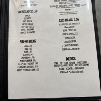 V's Kitchen - Menu - Comfort Food Near Me - Fort Stockton, Texas
