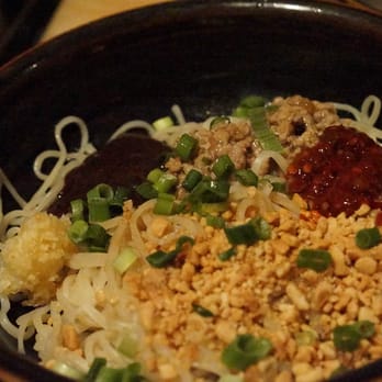 Red 8 - Probably the worst Dan Dan Noodles I have ever had. Ramen with peanuts, a squirt of Hosin sauce and Sriracha. Really bad. - Dim Sum Near Me - Las Vegas, Nevada Red 8 - Probably the worst Dan Dan Noodles I have ever had. Ramen with peanuts, a squirt of Hosin sauce and Sriracha. Really bad. - Dim Sum Near Me - Las Vegas, Nevada