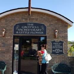 THE GROTTO OF SACRED HEART AND LITTLE FLOWER