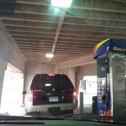 Sunoco - They only have one lane pumps so you have to wait for the person in front of you to leave