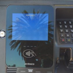 They have these fancy new interfaces now. Mobile pay actually works and you can type in your PIN easily now.