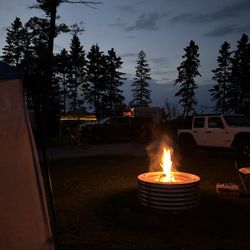 Wilderness State Park - Fire pit