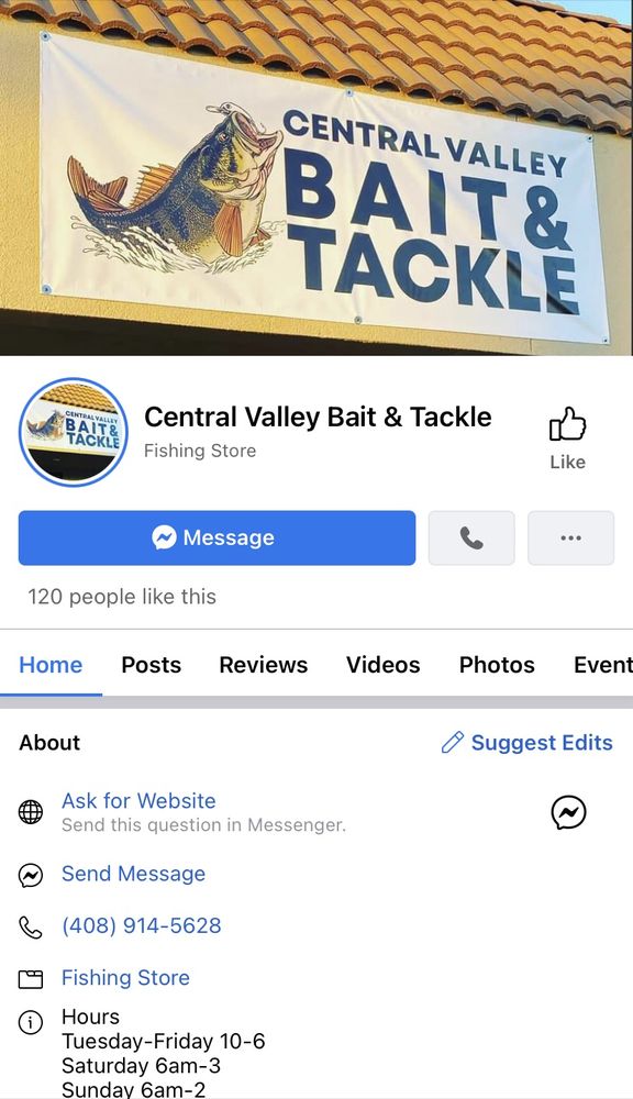 Central Valley Bait & Tackle