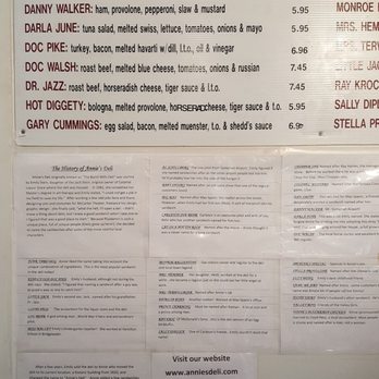 Annie's Deli - More..there is a lot. - Delis Near Me - Pluckemin, New Jersey Annie's Deli - More..there is a lot. - Delis Near Me - Pluckemin, New Jersey