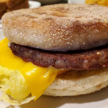 Pete's Family Restaurant - Sausage, egg and cheese muffin - New American Near Me - Clemmons, North Carolina