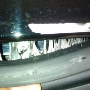 King Windshields - Butyl that King Windshields used to try and fix a water leak they caused. - Auto Glass Services Near Me - Mesa, Arizona