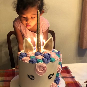 Baby Cakes Bakery - She loved her cake! - Desserts Near Me Baby Cakes Bakery - She loved her cake! - Desserts Near Me