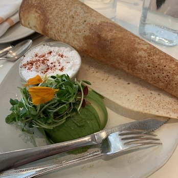 abcV - Dosa w/ avocado and coconut cream - Vegetarian Near Me - New York, New York