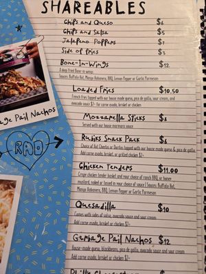 Menu photo 1 RAD El Paso, TX