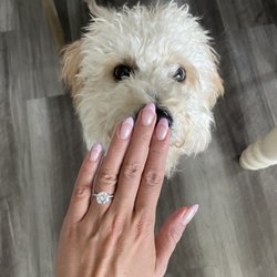 Elite Nails - Pink french tips by the owner :)