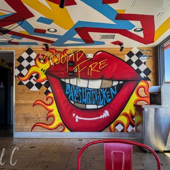 Dave's Hot Chicken - Cool wall art - Chicken Shop Near Me - Artesia, California Dave's Hot Chicken - Cool wall art - Chicken Shop Near Me - Artesia, California