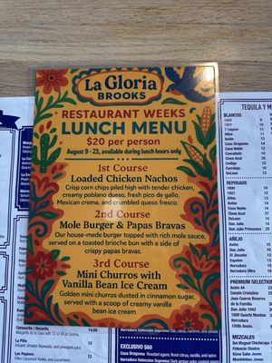 Menu photo 1 La Gloria - Brooks San Antonio, TX Menu photo 1 La Gloria - Brooks San Antonio, TX