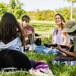 Davis Meditation - Outdoor Kirtan session
