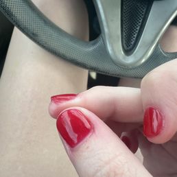 Crooked nail, zero clean up, cut cuticles. Crooked nail, zero clean up, cut cuticles.