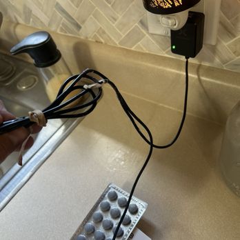 BPG Property Inspections - Wax on my daughter's charger and my supplements, and on my countertop that he scratched up. - Home Inspectors Near Me - St. Louis, Missouri BPG Property Inspections - Wax on my daughter's charger and my supplements, and on my countertop that he scratched up. - Home Inspectors Near Me - St. Louis, Missouri