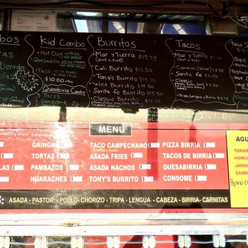 Tacos El Del Gorrito - Menu - Food Trucks Near Me - Oxnard, California