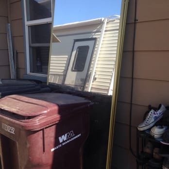 WM - Oakland - Sliding mirrors that waste management wont pick up because it's against their bulky policy. - Recycling Center Near Me - Oakland, California WM - Oakland - Sliding mirrors that waste management wont pick up because it's against their bulky policy. - Recycling Center Near Me - Oakland, California