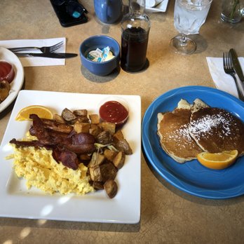 JBI Café Restaurant - Ultimate Breakfast with Pancakes instead of toast. - Cafes Near Me - Victoria, British Columbia JBI Café Restaurant - Ultimate Breakfast with Pancakes instead of toast. - Cafes Near Me - Victoria, British Columbia