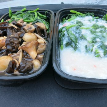 Yu Seafood - Pea Sprouts with Mushrooms, and Pea Sprouts with Crab Meat - Seafood Near Me - Richmond Hill, Ontario