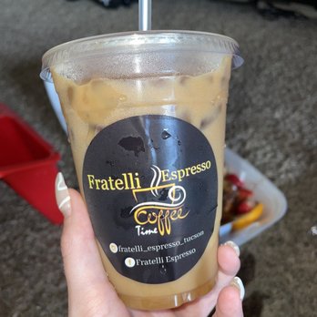 Fratelli Espresso - Caramel iced coffee - Coffee & Tea Near Me - Tucson, Arizona