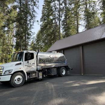 CDA Septic Pumping - Another happy client in Cougar Gulch! - Septic Services Near Me - Coeur d'Alene, Idaho