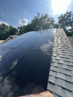 Solar Panel Cleaning - Keep your solar panels operating at peak efficiency with our professional solar panel cleaning service. Over time, dirt, dust, pollen, bird droppings, and other debris can accumulate on your panels, reducing their ability to absorb sunlight and generate energy. Our expert team uses safe, eco-friendly cleaning methods and specialized equipment to gently remove buildup without damaging your panels.