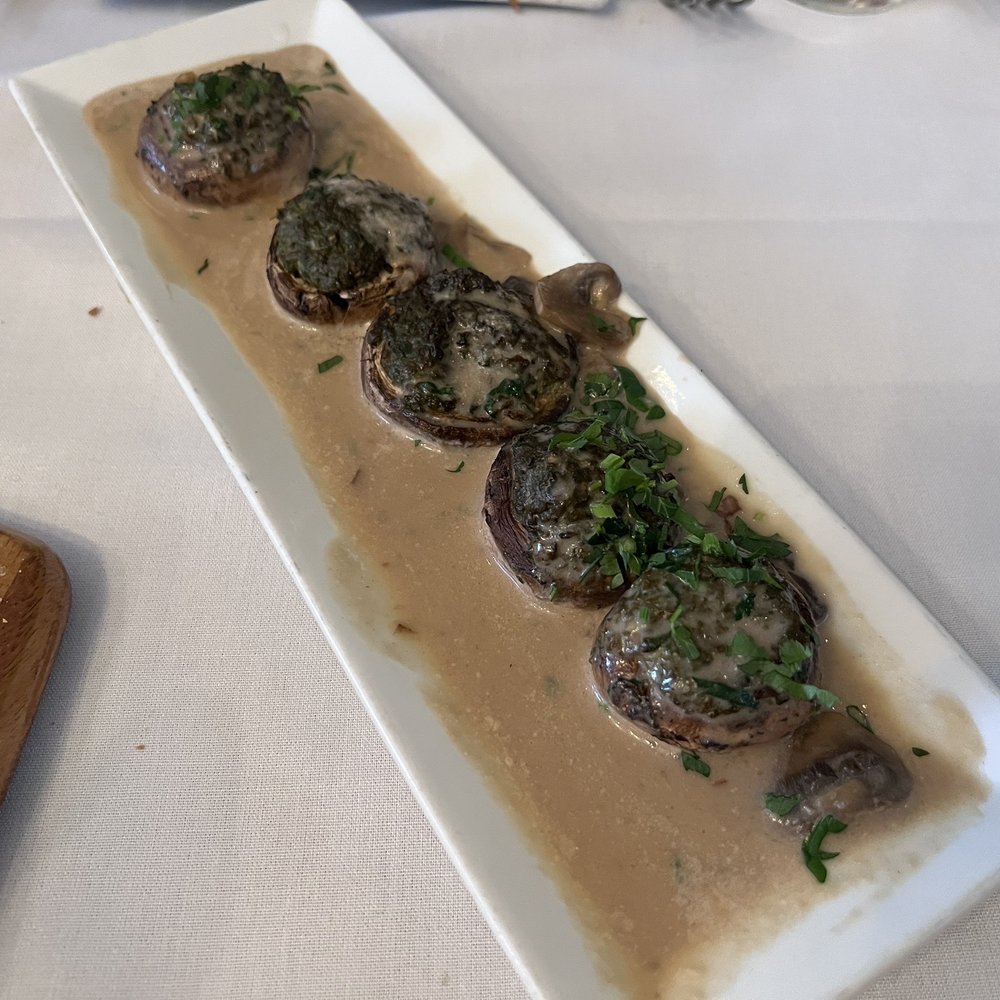 Augie's Trattoria - Stuffed Mushrooms - Italian Near Me - Harrington Park, New Jersey Augie's Trattoria - Stuffed Mushrooms - Italian Near Me - Harrington Park, New Jersey