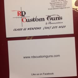 Rd's Custom Guns & Ammunition - Details!