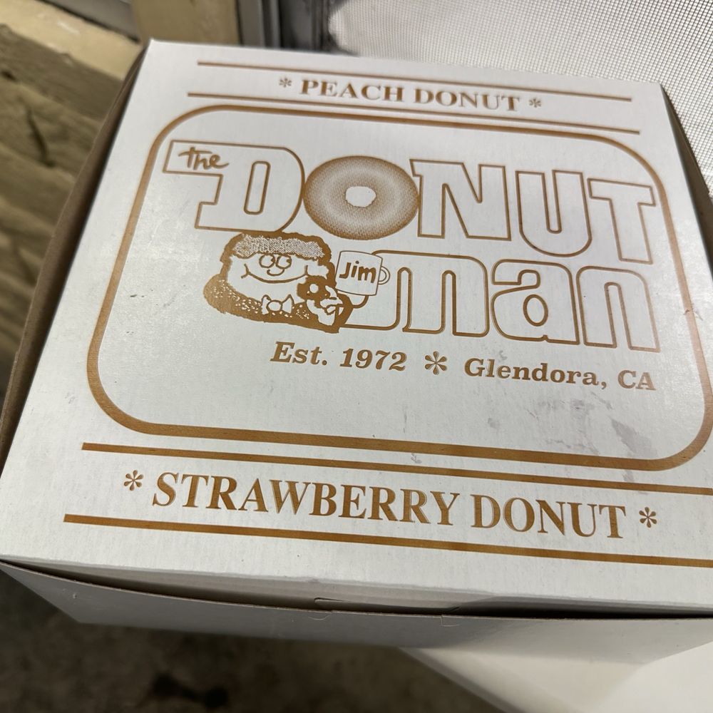 The Donut Man - Glendora - Box of donuts - Donuts Near Me - Glendora, California The Donut Man - Glendora - Box of donuts - Donuts Near Me - Glendora, California