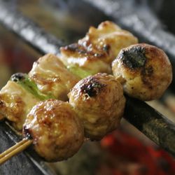 Shin-Sen-Gumi Yakitori - Gardena - Crispy outside, juicy inside--true craftsmanship in every skewer. That glossy glaze and perfect char are the ultimate match for a cold beer!