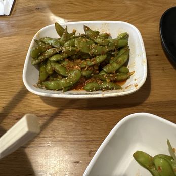 Silverlake Ramen - spicy garlic edamame - Ramen Near Me - Porter Ranch, California
