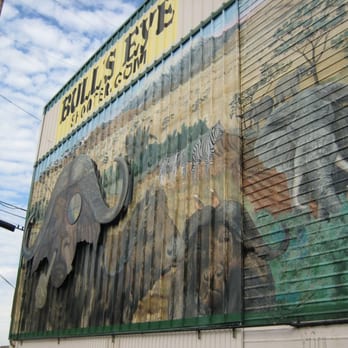 Bull's Eye Indoor Range - Outside Mural - Gun/Rifle Ranges Near Me - Tacoma, Washington Bull's Eye Indoor Range - Outside Mural - Gun/Rifle Ranges Near Me - Tacoma, Washington